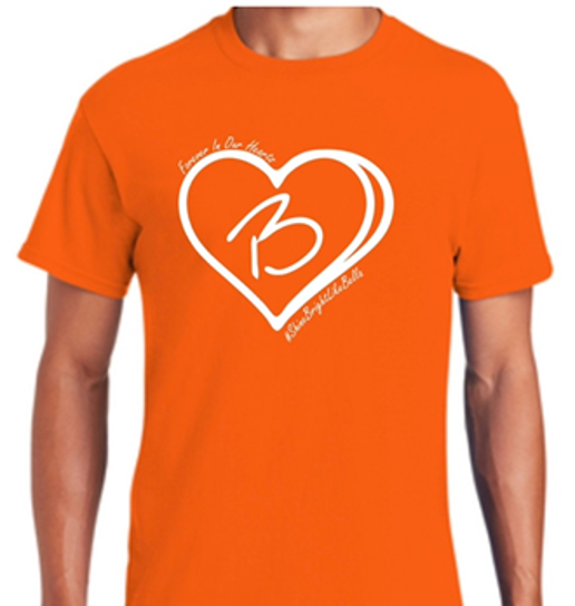 Shine Bright Like Bella Logo Tee - Orange