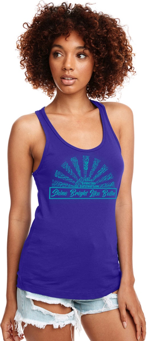 Mental Health & Suicide Awareness Ladies Racerbank Tank