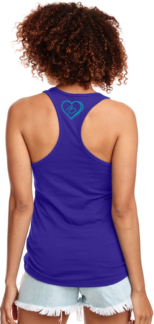 Mental Health & Suicide Awareness Ladies Racerbank Tank